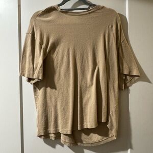 Zara Beige Knit Top